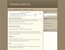 Tablet Screenshot of 0900alternatief.net